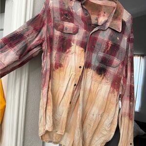 Vintage Acid dipped flannel
